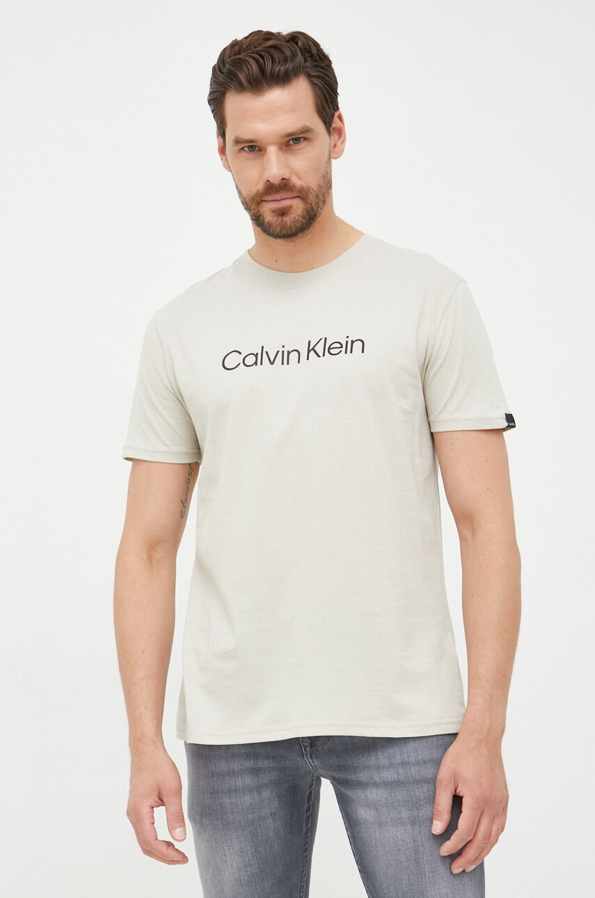 Calvin Klein Памучна тениска - Pepit.bg