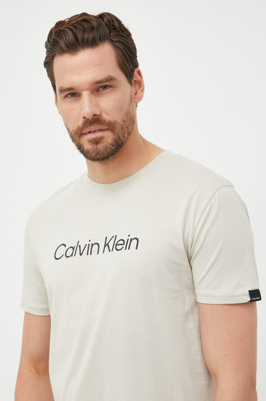 Calvin Klein Памучна тениска - Pepit.bg