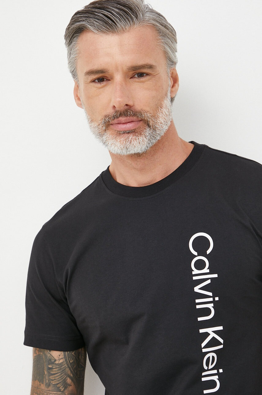 Calvin Klein Памучна тениска - Pepit.bg