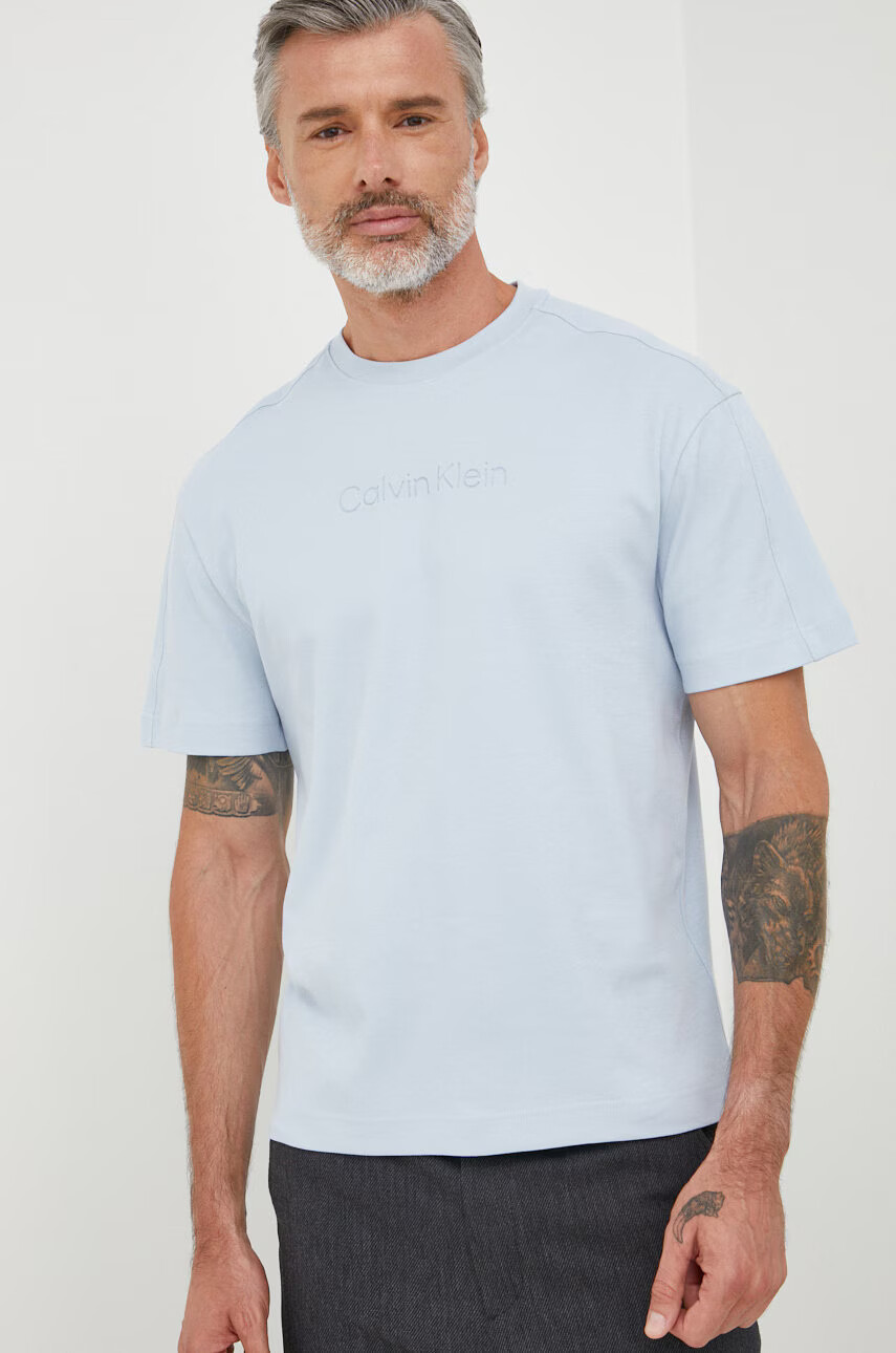 Calvin Klein Памучна тениска - Pepit.bg