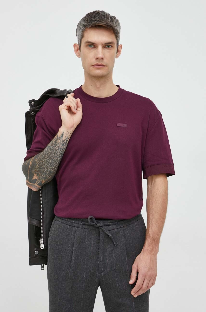 Calvin Klein Памучна тениска - Pepit.bg