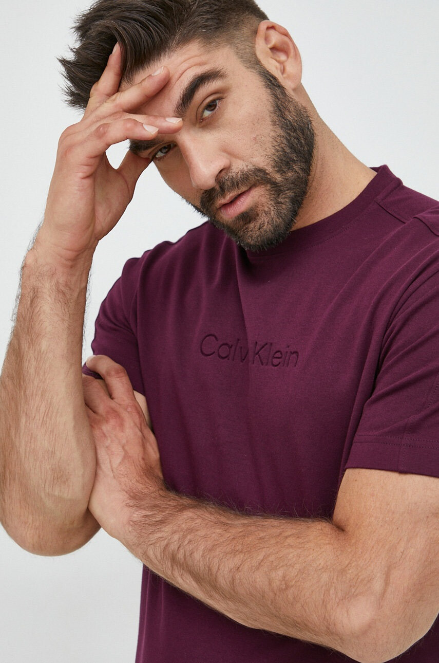 Calvin Klein Памучна тениска - Pepit.bg
