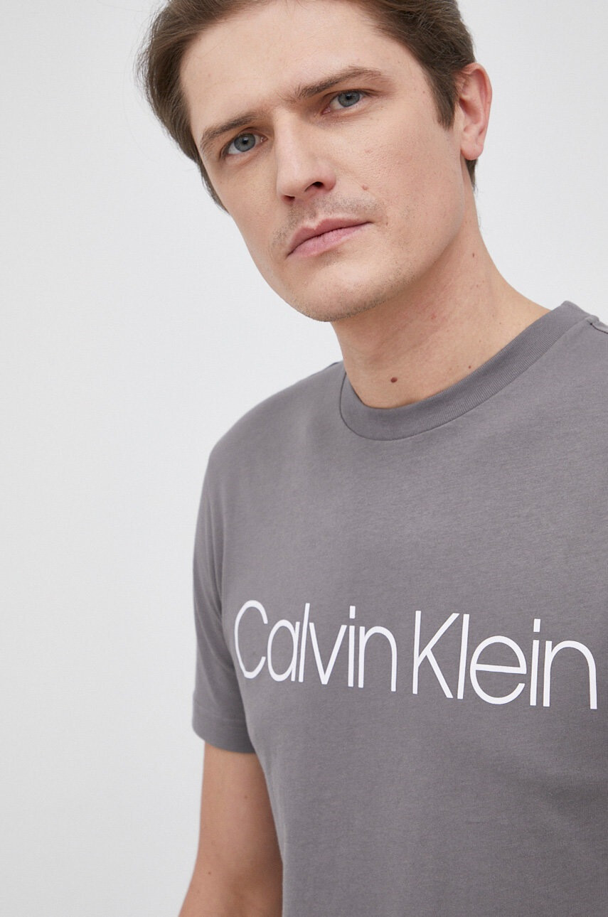 Calvin Klein Памучна тениска - Pepit.bg