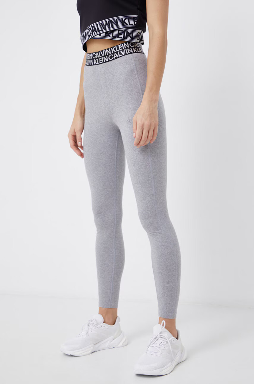 Calvin Klein Performance Клин дамски в сиво с изчистен дизайн - Pepit.bg