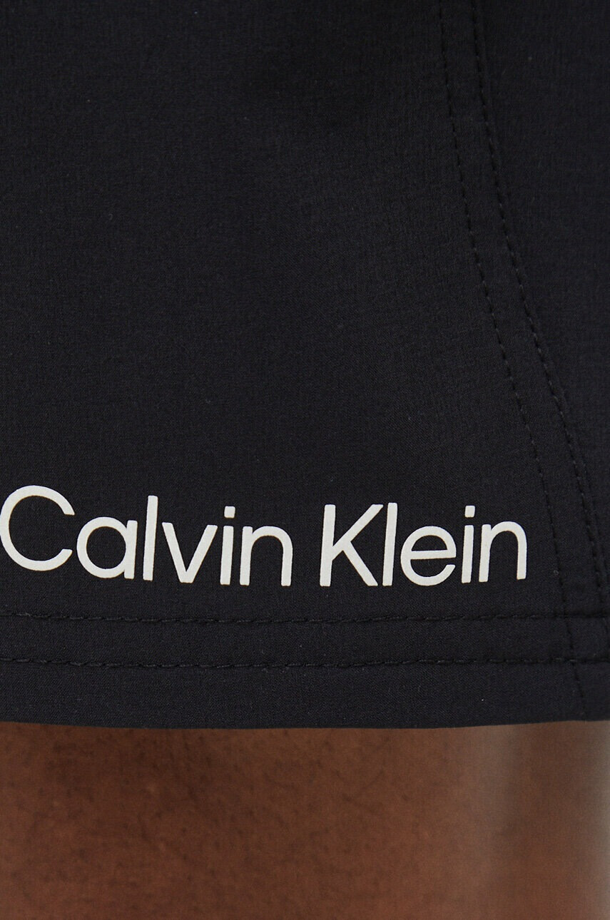 Calvin Klein Performance Къс панталон за трениране Effect в черно - Pepit.bg