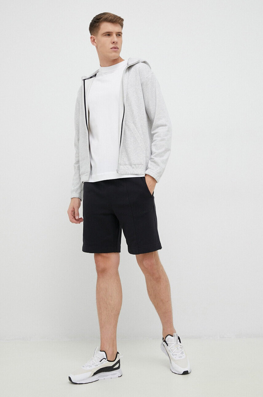 Calvin Klein Performance Къс панталон за трениране Essentials в черно - Pepit.bg
