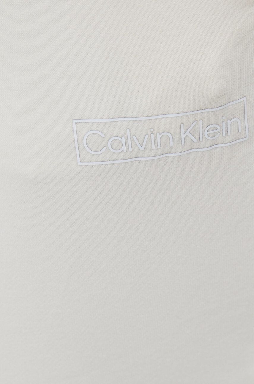 Calvin Klein Performance Спортен панталон This Is Love в бежово с изчистен дизайн - Pepit.bg