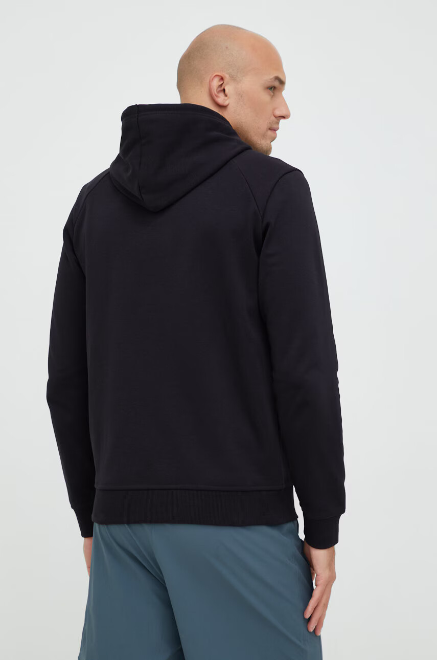 Calvin Klein Performance Спортен суичър в черно с принт - Pepit.bg