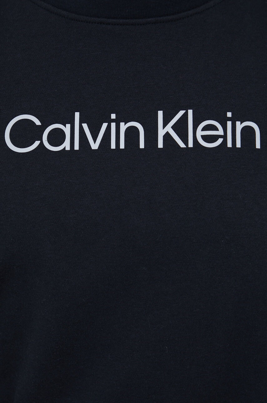 Calvin Klein Performance Спортен суичър Ck Essentials в черно с принт - Pepit.bg