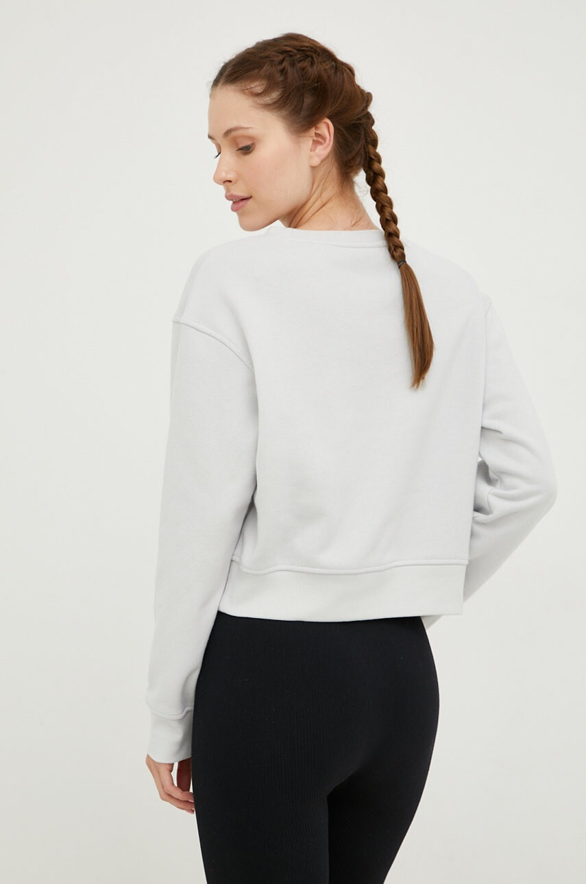 Calvin Klein Performance Спортен суичър Ck Essentials в сиво с принт - Pepit.bg