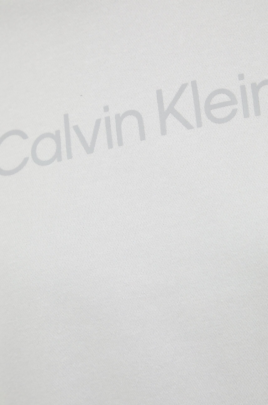 Calvin Klein Performance Спортен суичър Ck Essentials в сиво с принт - Pepit.bg