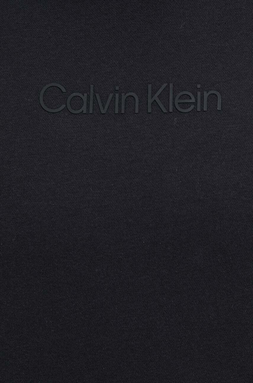 Calvin Klein Performance Спортен суичър Essentials в черно с качулка с изчистен дизайн - Pepit.bg