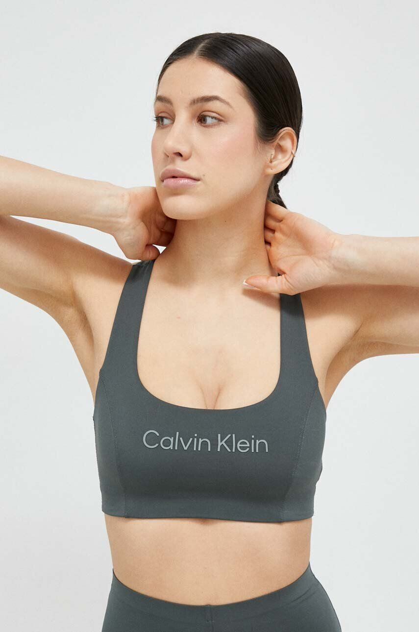 Calvin Klein Performance Спортен сутиен Essentials в зелено - Pepit.bg