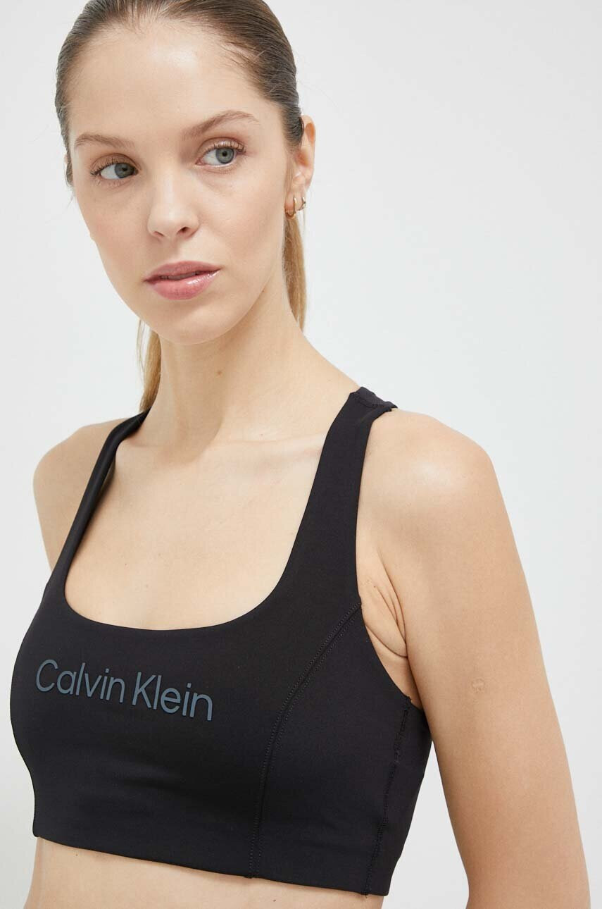 Calvin Klein Performance Спортен сутиен Essentials в черно - Pepit.bg