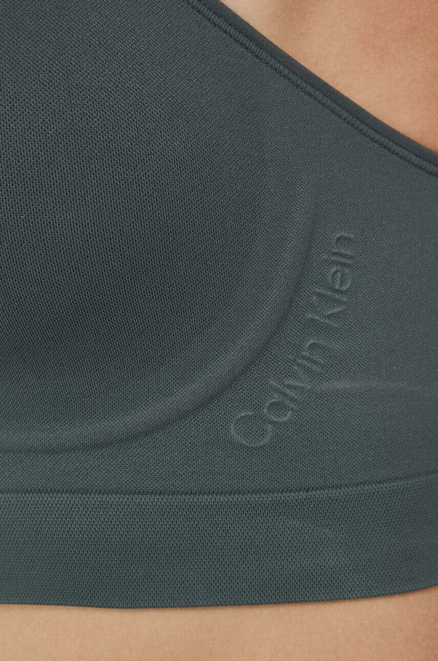 Calvin Klein Performance Спортен сутиен Essentials в сиво с изчистен дизайн - Pepit.bg