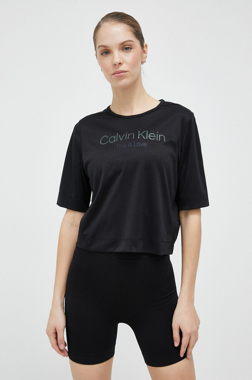 Calvin Klein Performance Тениска за трениране Pride в черно - Pepit.bg