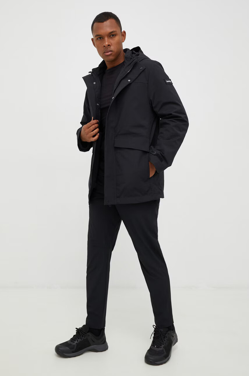Calvin Klein Performance Яке в черно с преходна изолация - Pepit.bg