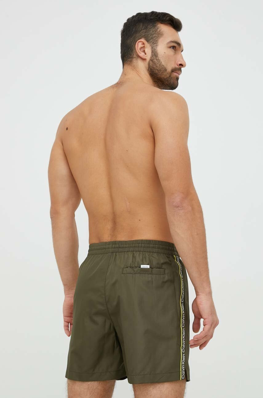 Calvin Klein Плувни шорти в зелено - Pepit.bg
