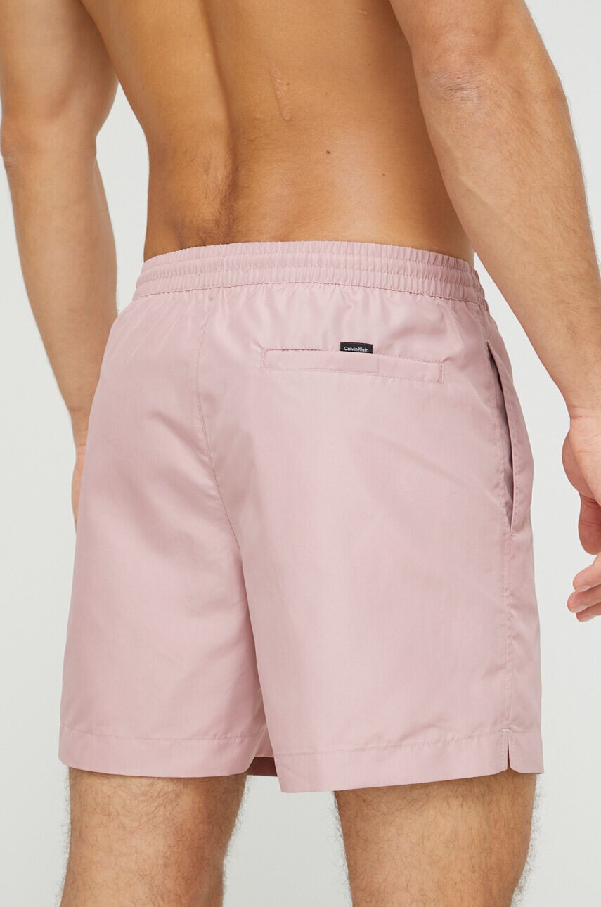 Calvin Klein Плувни шорти в лилаво - Pepit.bg
