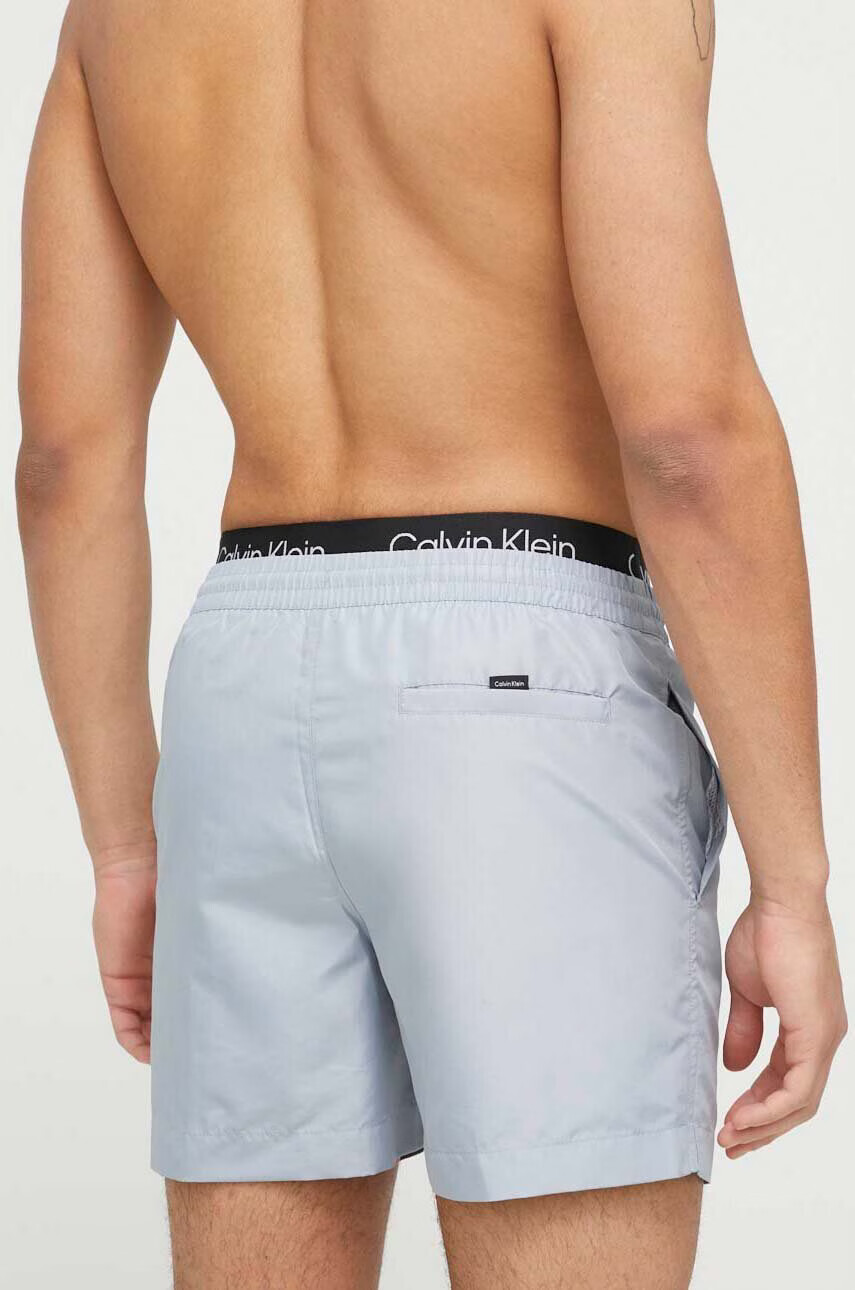 Calvin Klein Плувни шорти в сиво - Pepit.bg