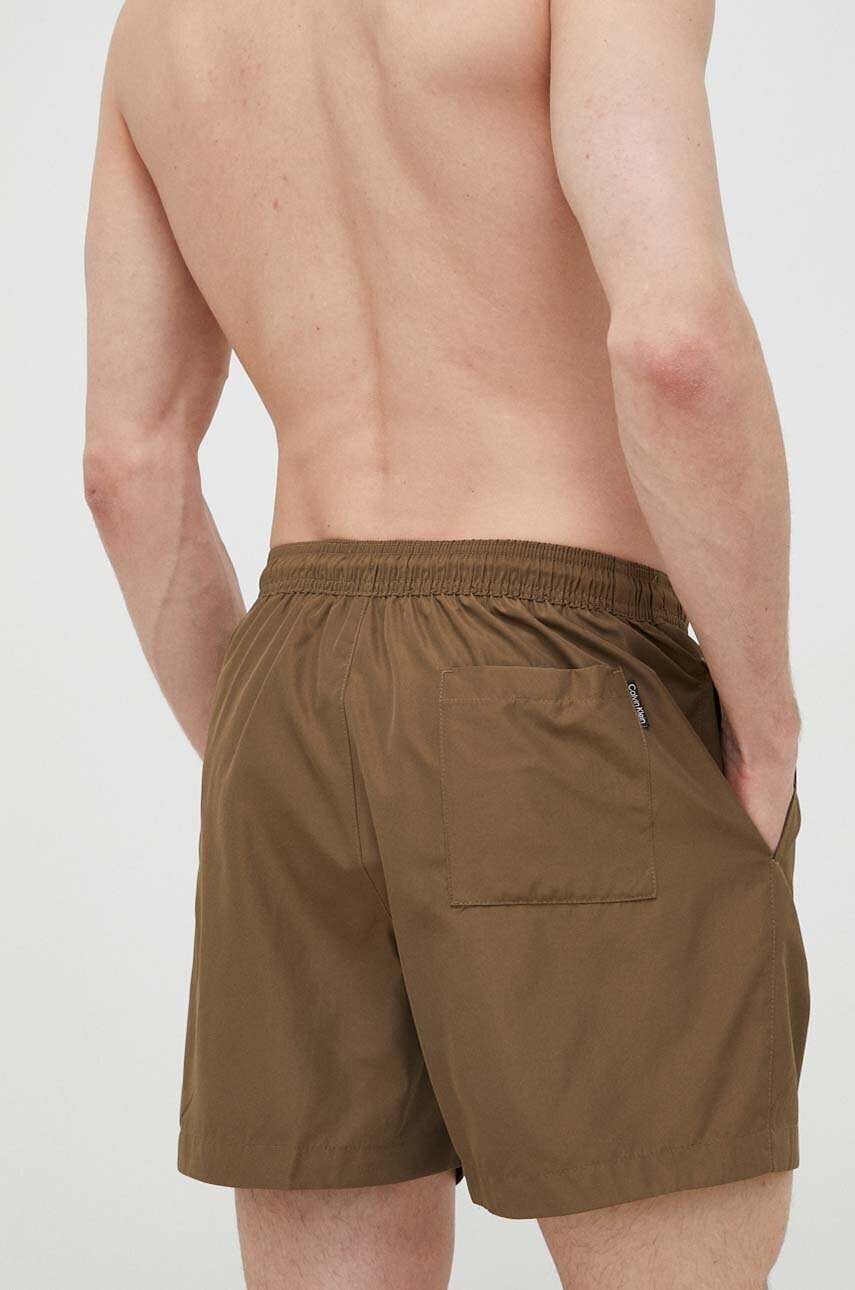 Calvin Klein Плувни шорти в зелено - Pepit.bg