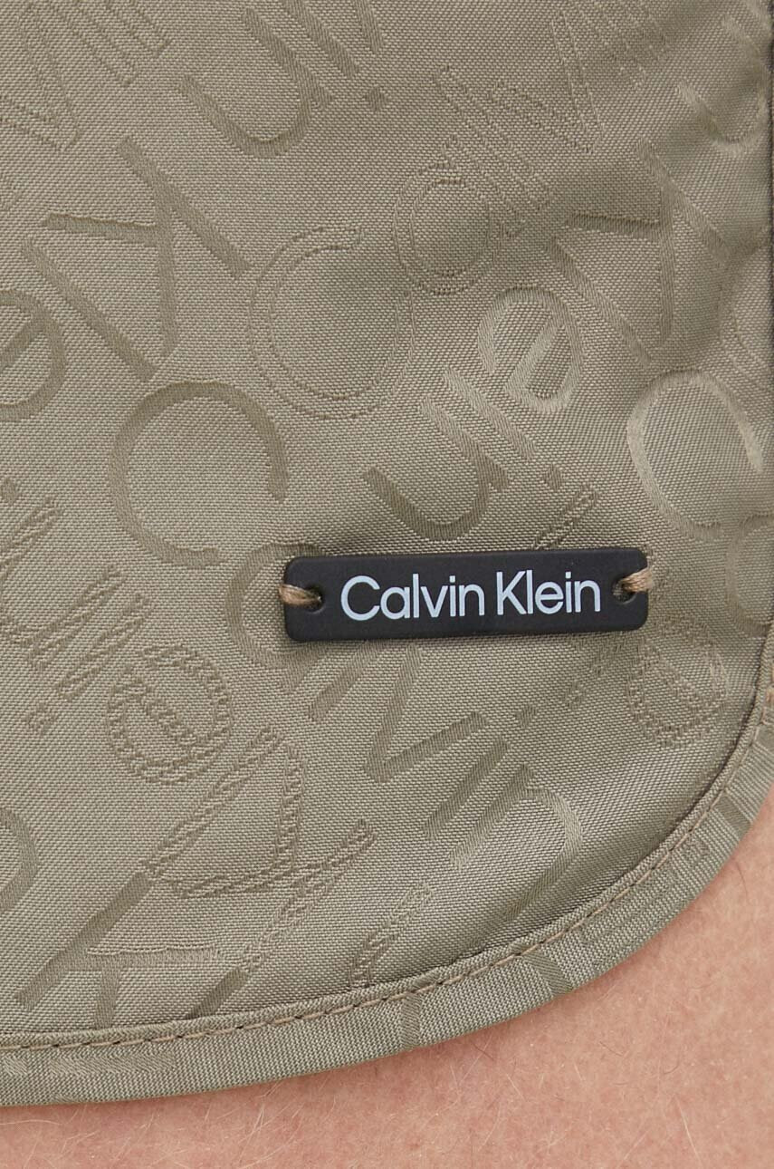 Calvin Klein Плувни шорти в зелено - Pepit.bg