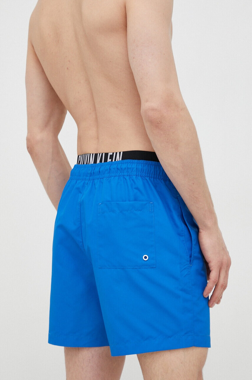 Calvin Klein Плувни шорти в синьо - Pepit.bg