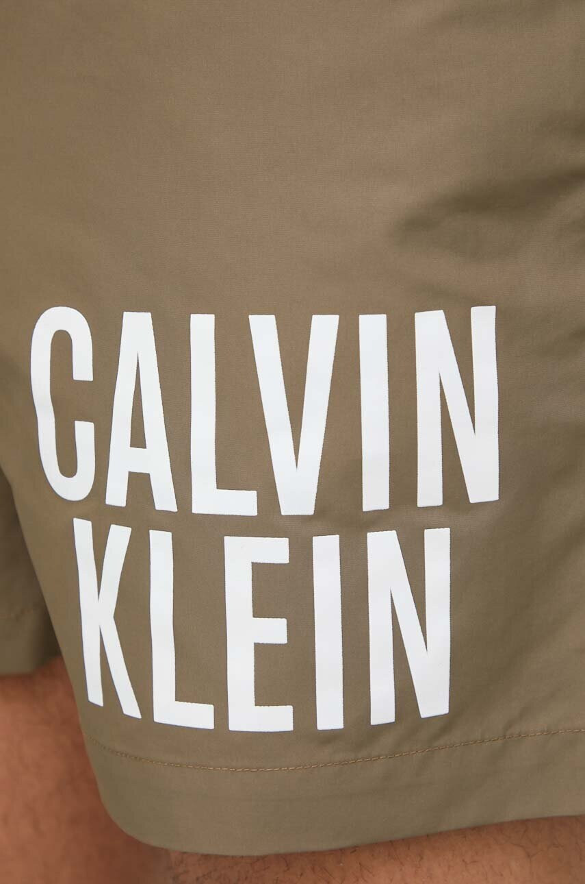 Calvin Klein Плувни шорти в кафяво - Pepit.bg