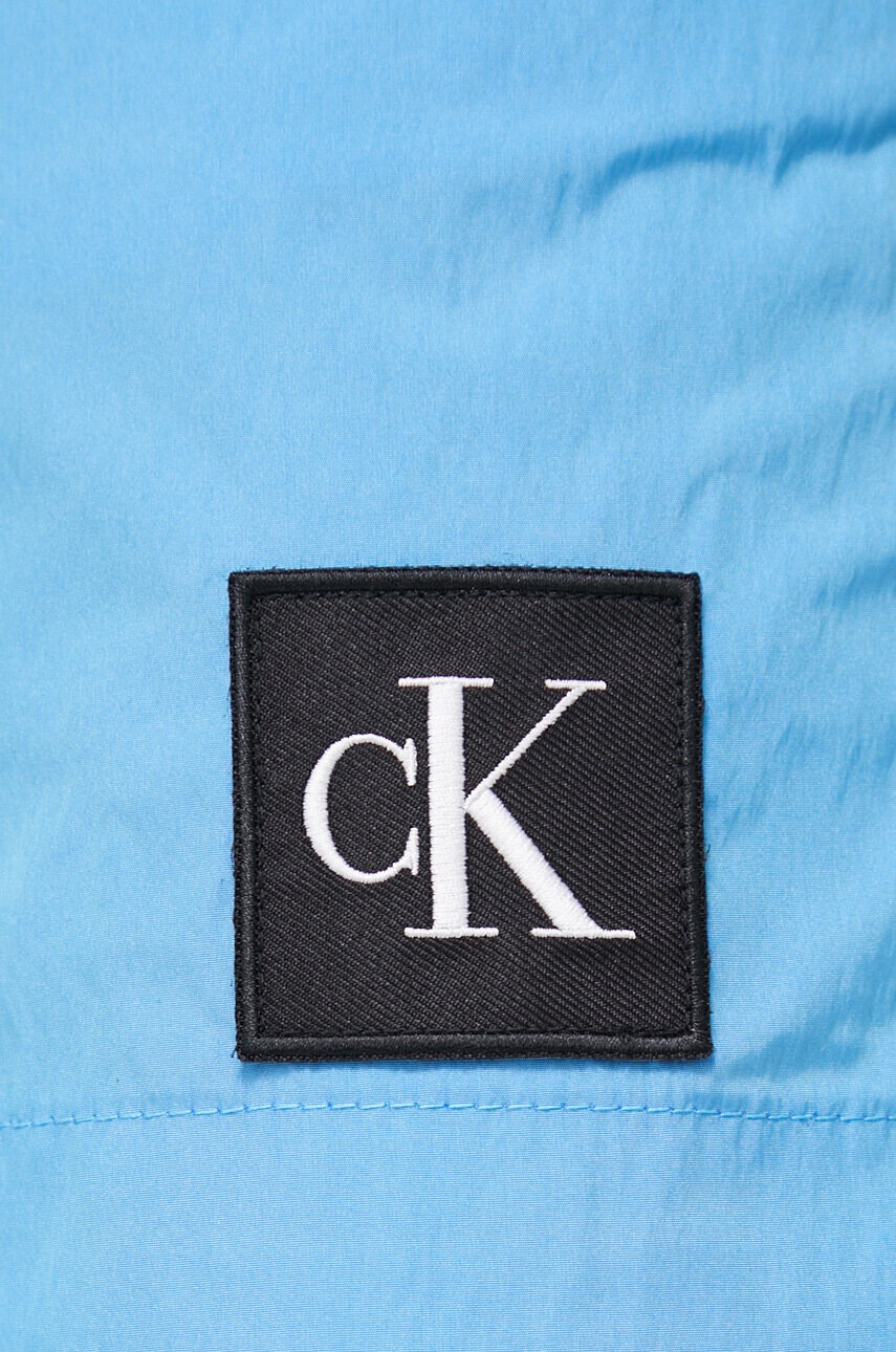 Calvin Klein Плувни шорти в синьо - Pepit.bg