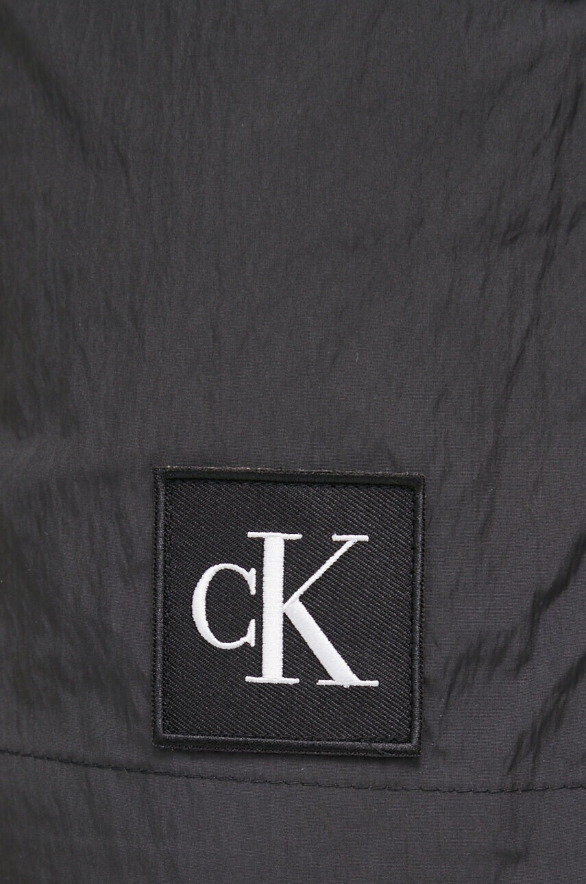 Calvin Klein Плувни шорти в черно - Pepit.bg