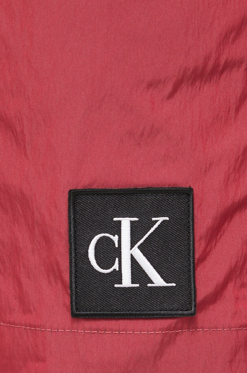 Calvin Klein Плувни шорти в червено - Pepit.bg