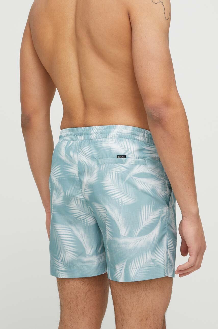 Calvin Klein Плувни шорти в зелено - Pepit.bg