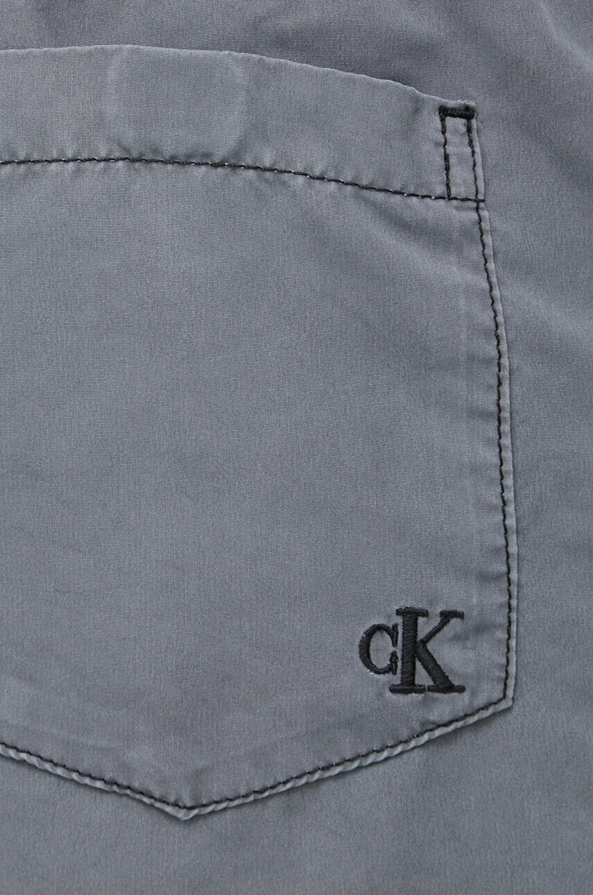 Calvin Klein Плувни шорти в сиво - Pepit.bg