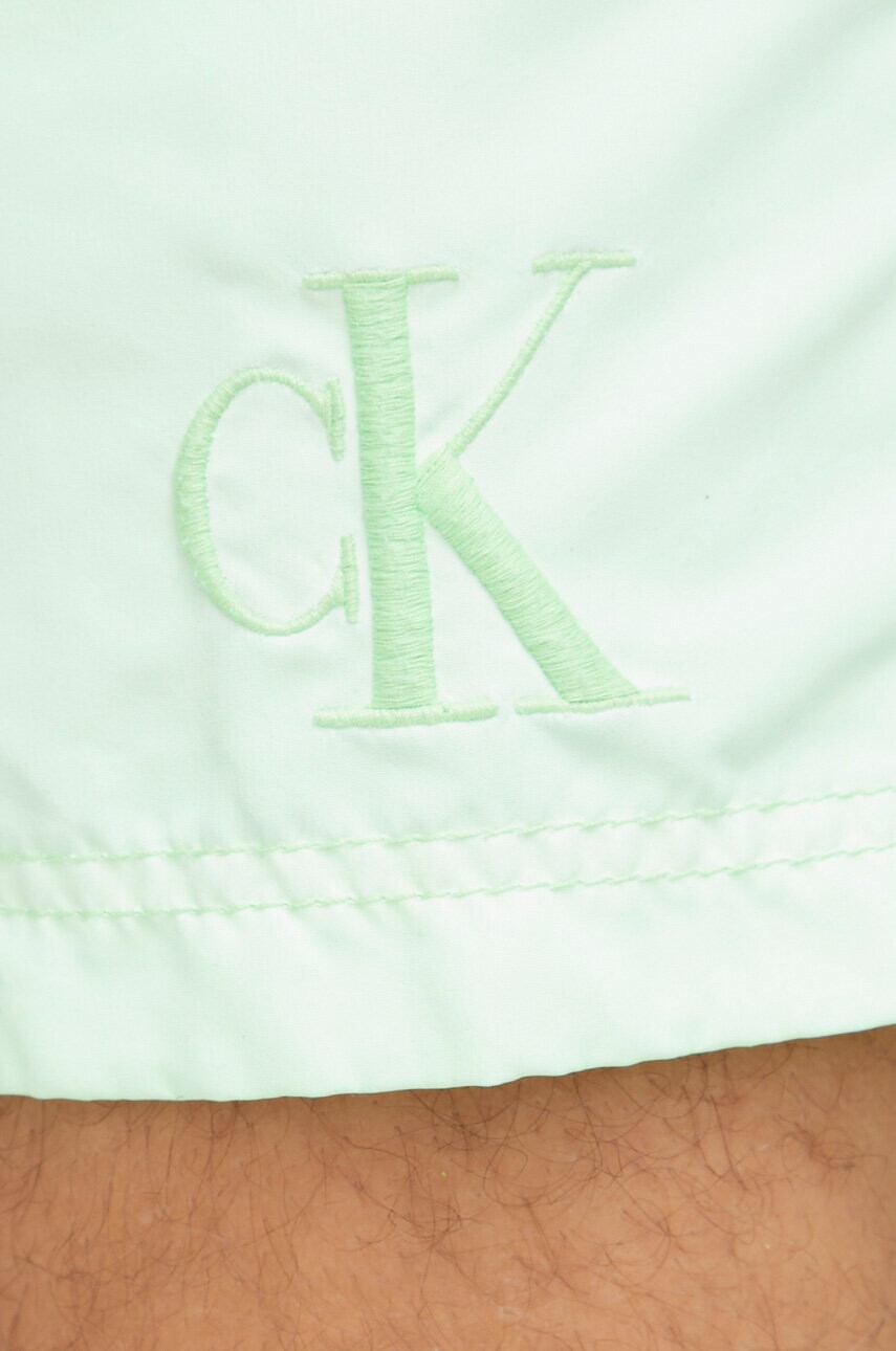Calvin Klein Плувни шорти в зелено - Pepit.bg