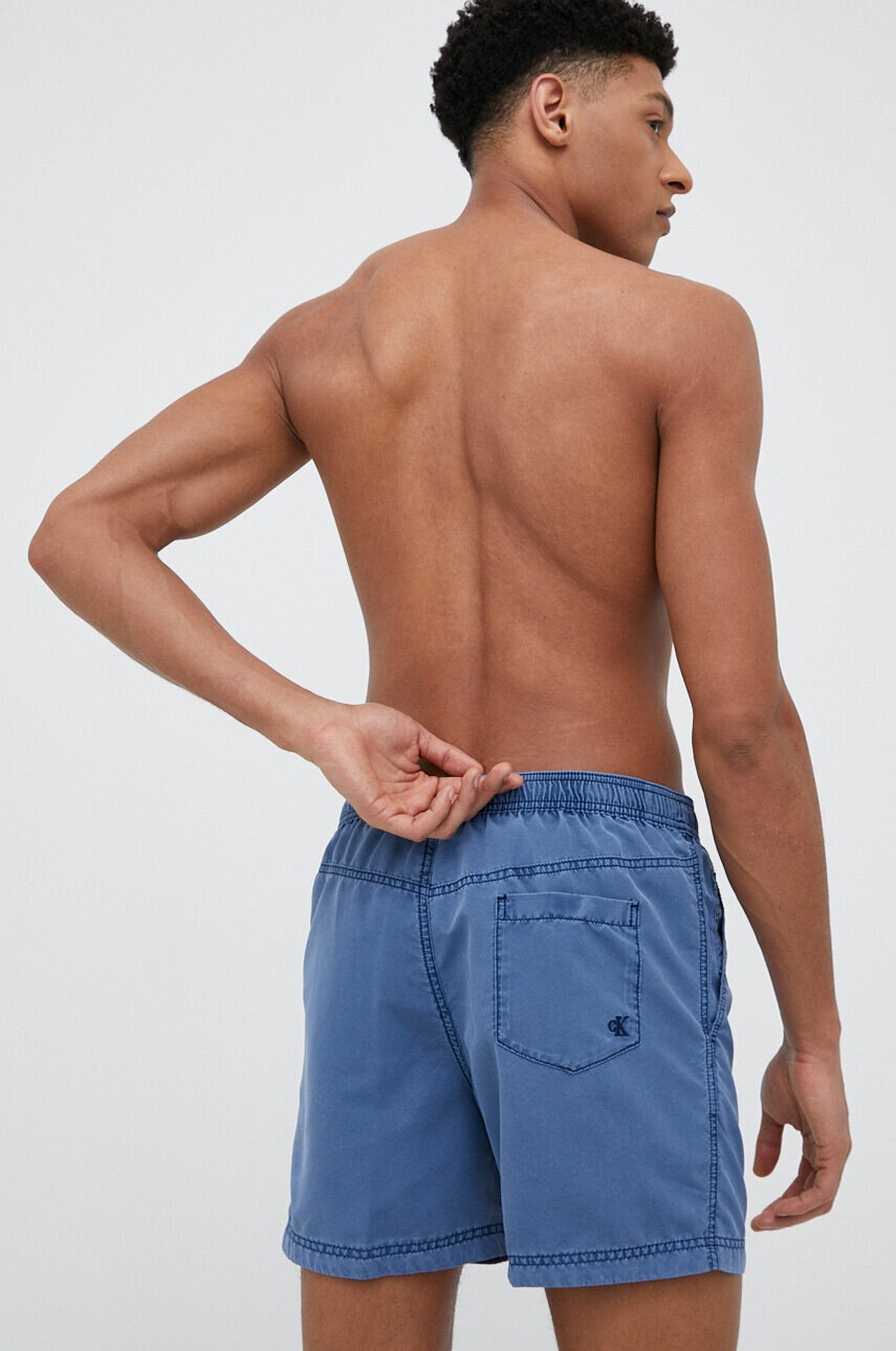 Calvin Klein Плувни шорти в тъмносиньо - Pepit.bg