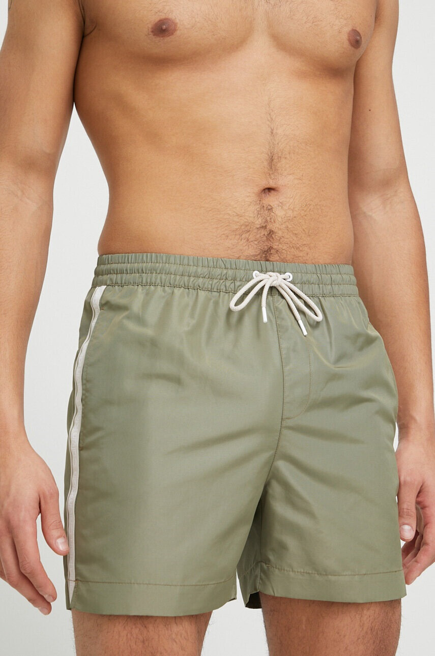 Calvin Klein Плувни шорти в зелено - Pepit.bg