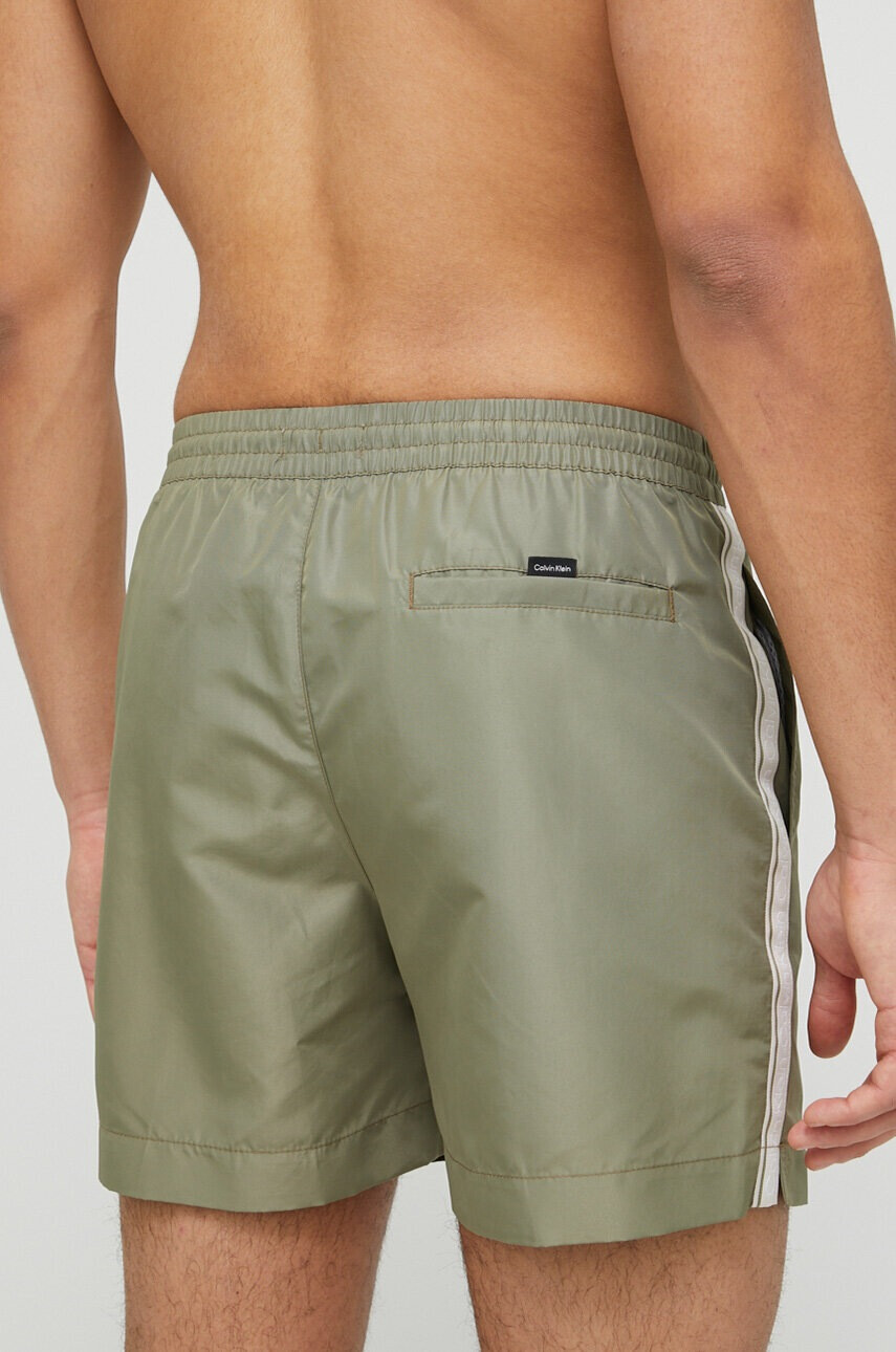 Calvin Klein Плувни шорти в зелено - Pepit.bg