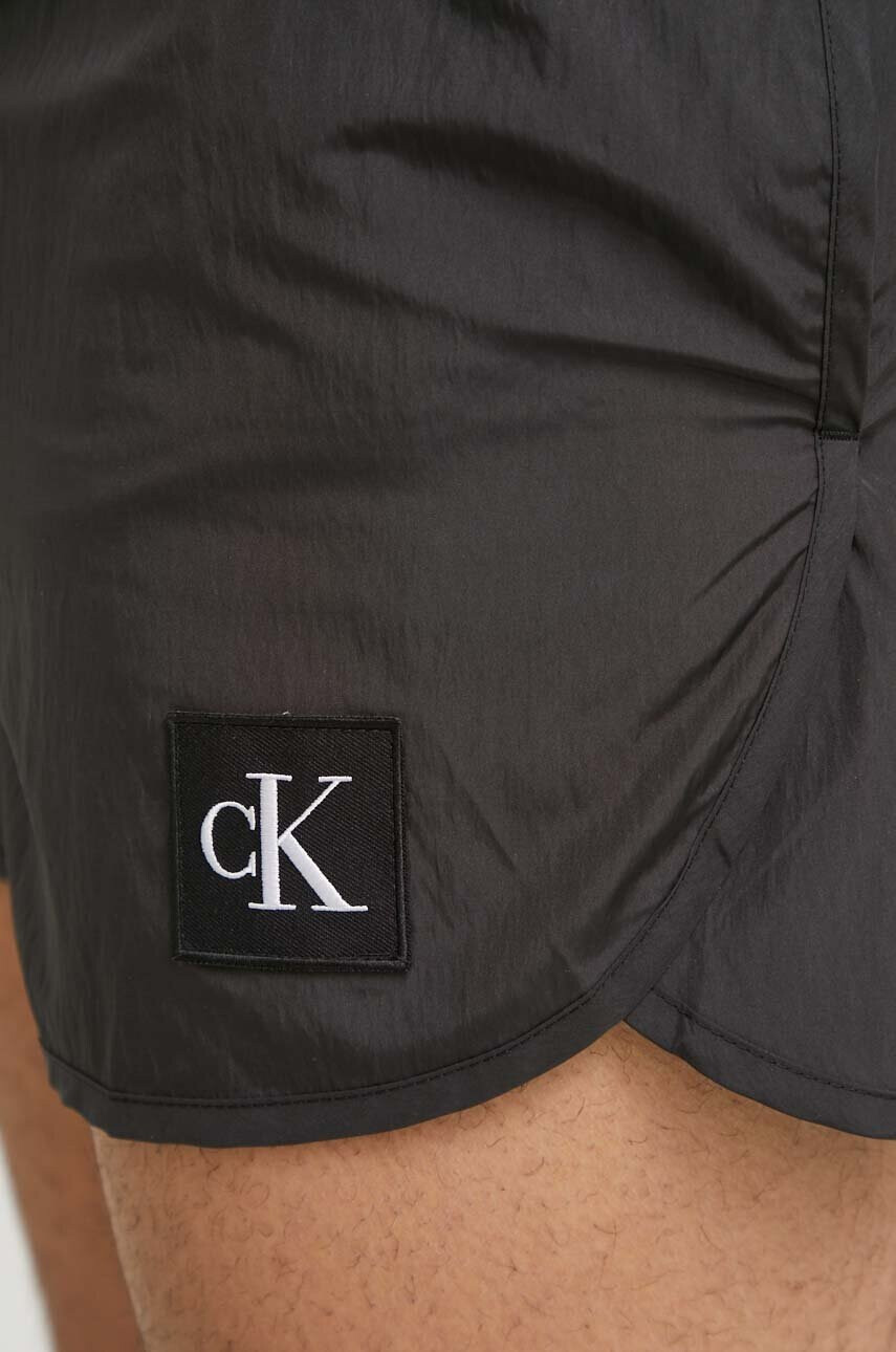 Calvin Klein Плувни шорти в черно - Pepit.bg