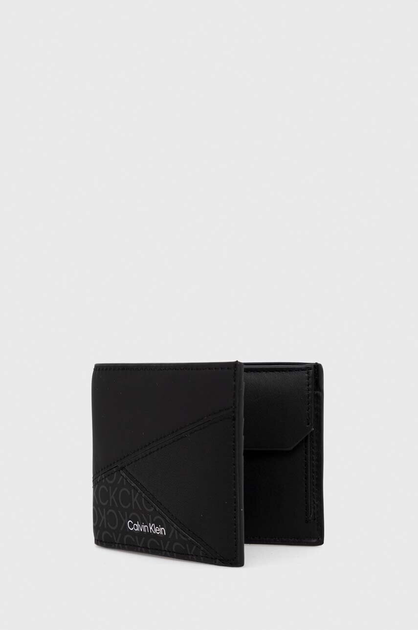 Calvin Klein Портфейл дамски в черно - Pepit.bg