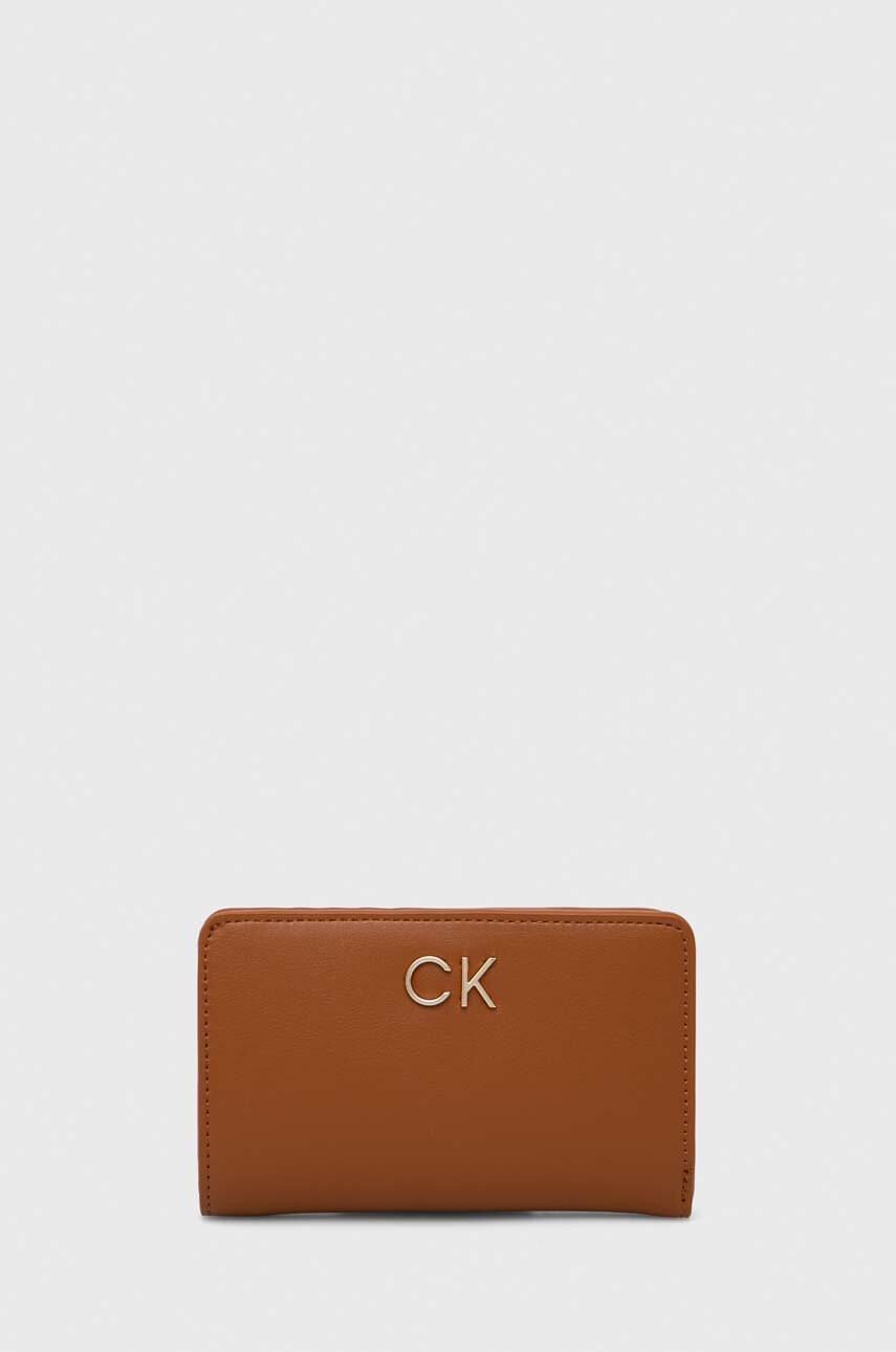Calvin Klein Портфейл дамски в черно - Pepit.bg