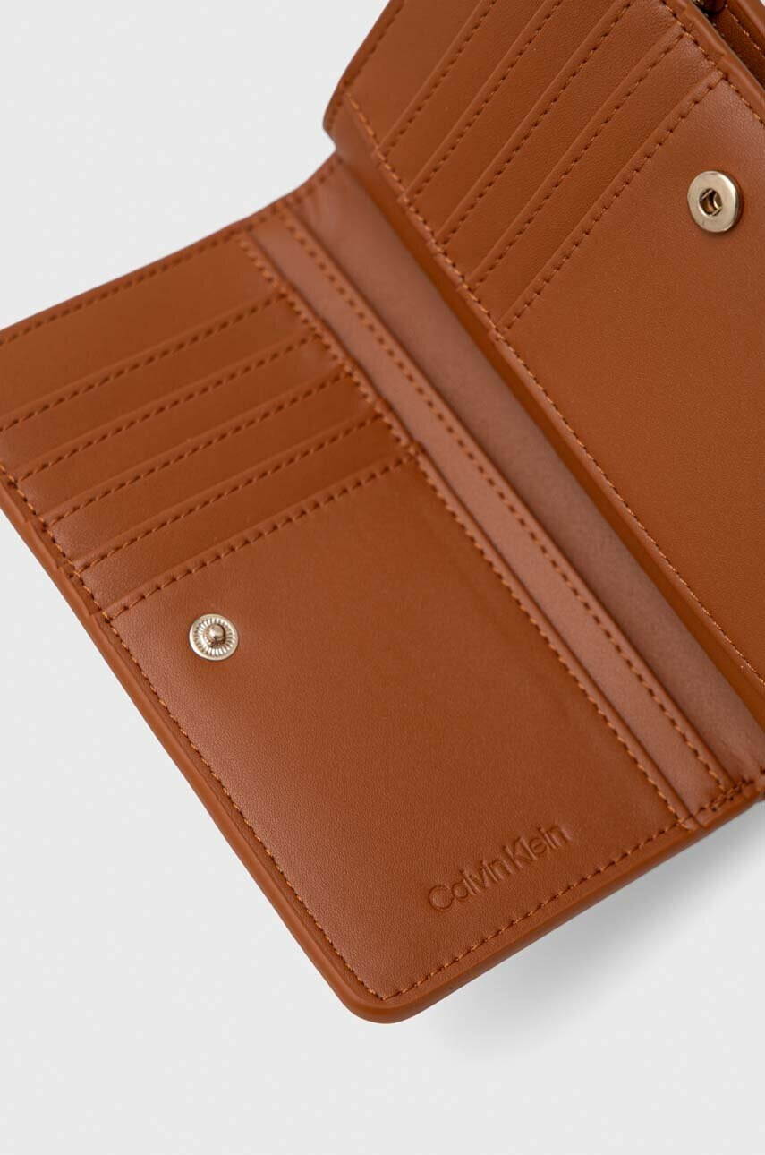 Calvin Klein Портфейл дамски в черно - Pepit.bg