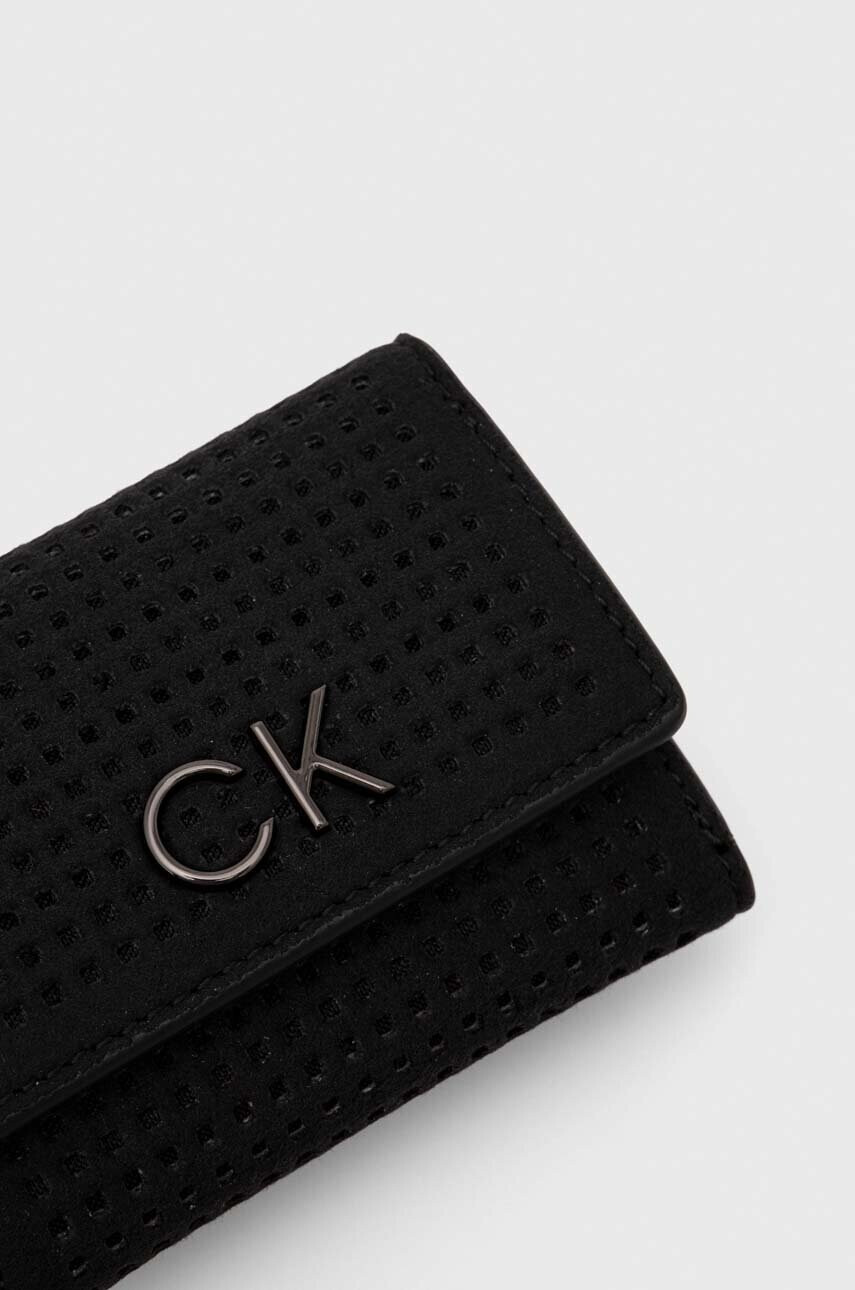 Calvin Klein Портфейл дамски в черно - Pepit.bg
