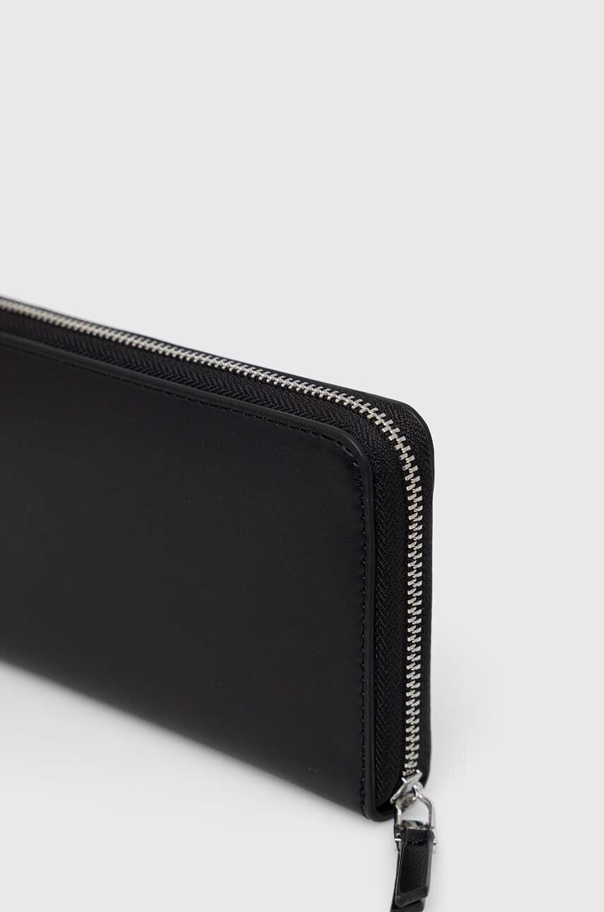 Calvin Klein Портфейл дамски в черно - Pepit.bg
