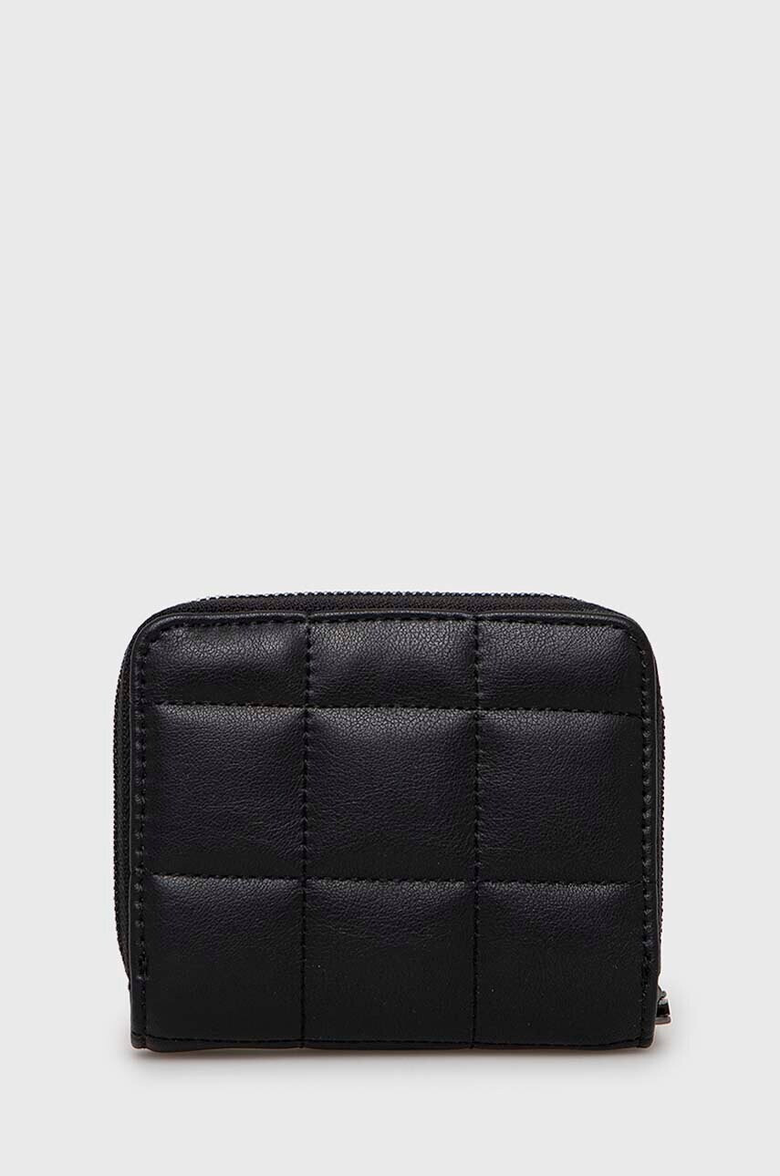 Calvin Klein Портмоне дамски в черно - Pepit.bg