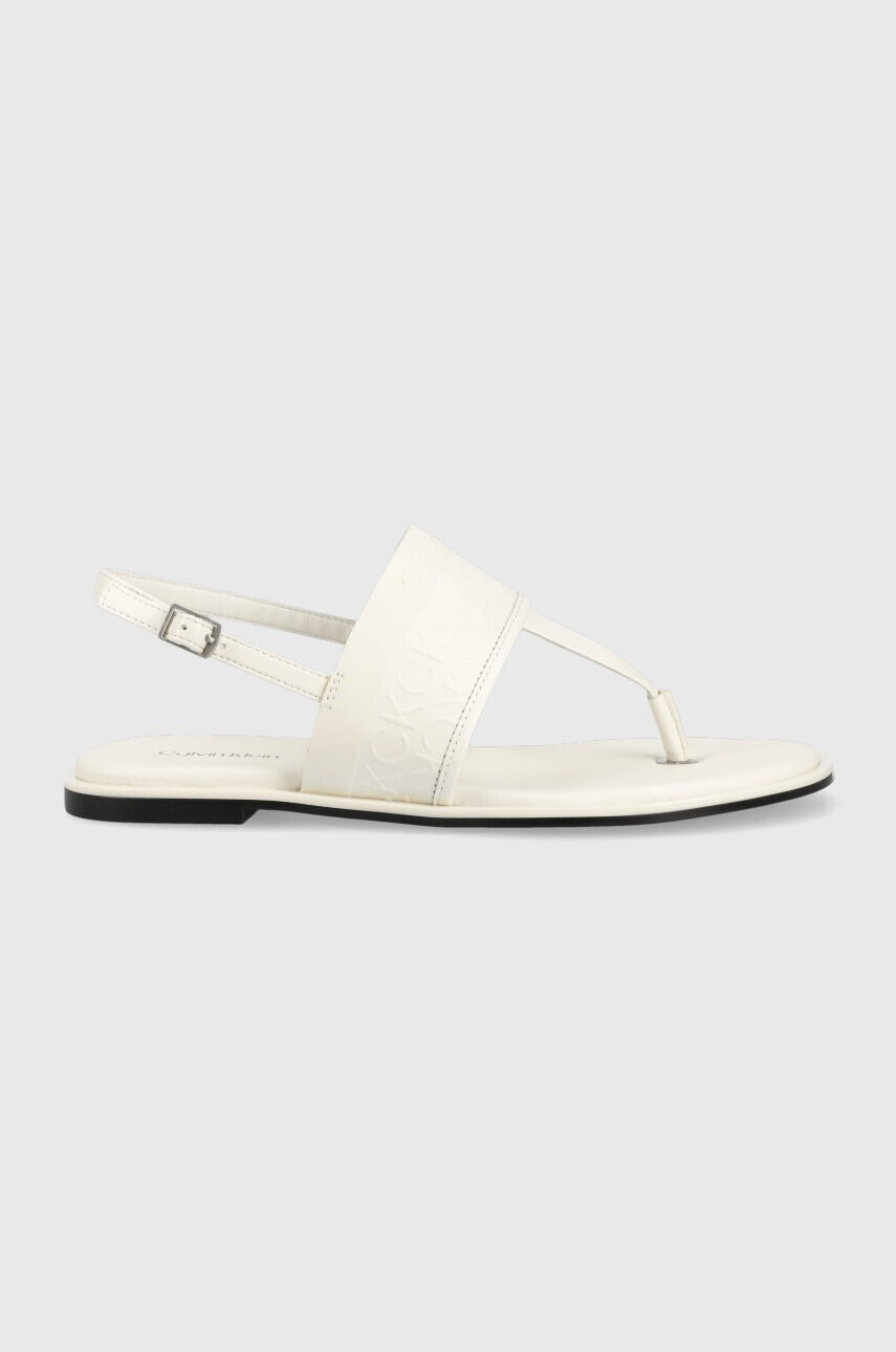 Calvin Klein Сандали в бяло HW0HW01536 - Pepit.bg