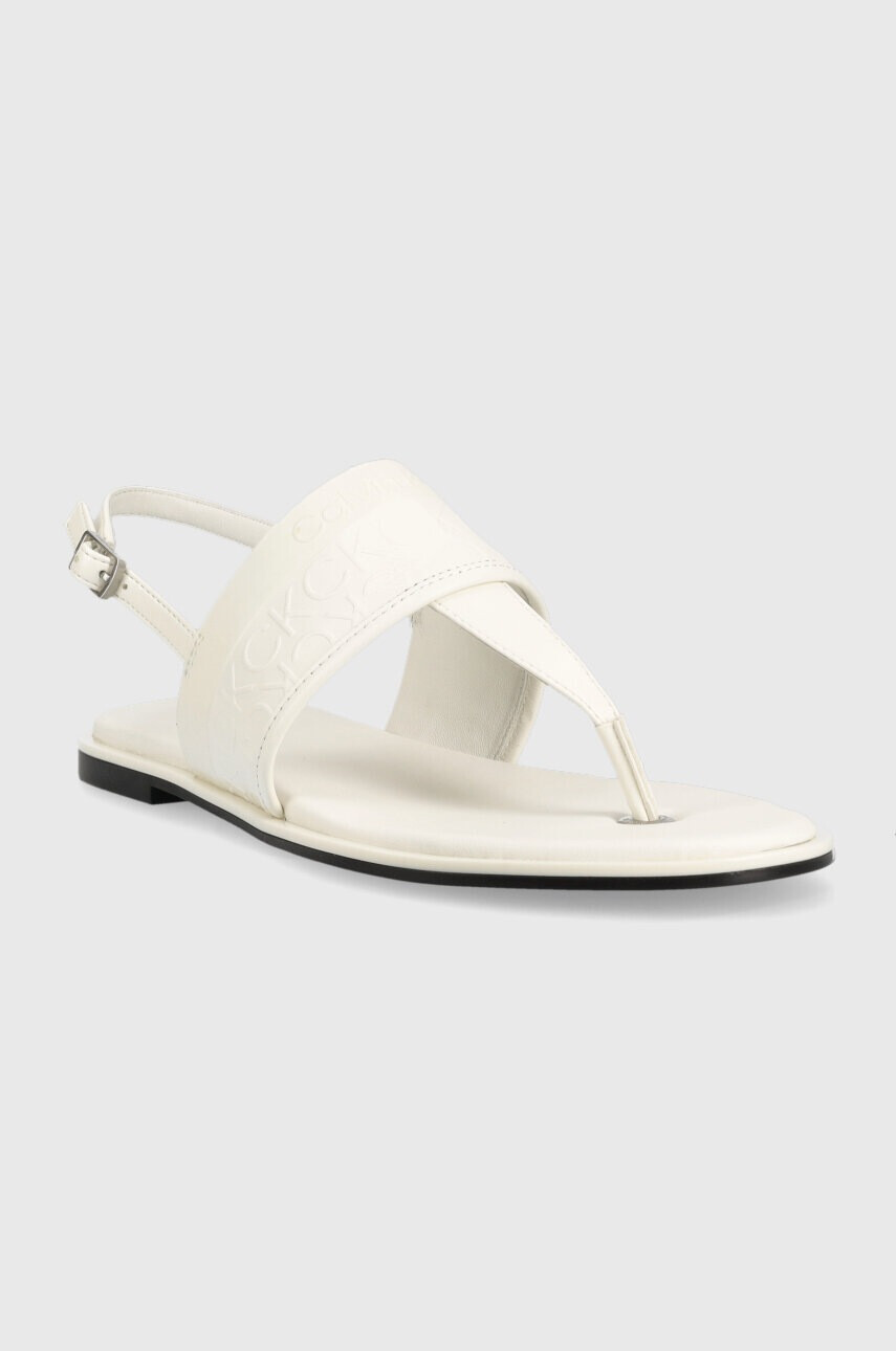 Calvin Klein Сандали в бяло HW0HW01536 - Pepit.bg