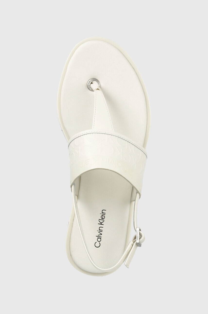 Calvin Klein Сандали в бяло HW0HW01536 - Pepit.bg