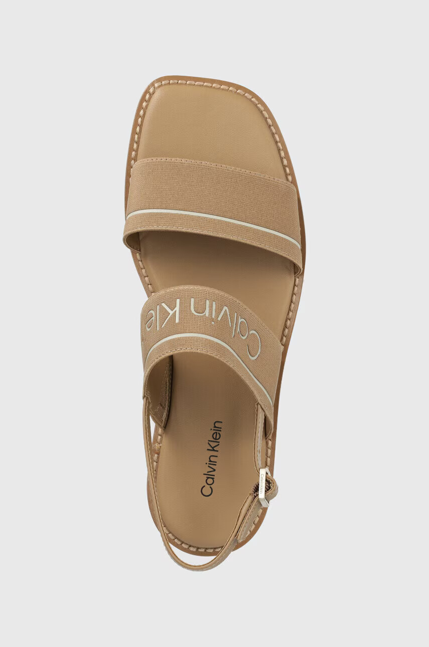 Calvin Klein Сандали SQUARED SANDAL HE в бежово HW0HW01496 - Pepit.bg