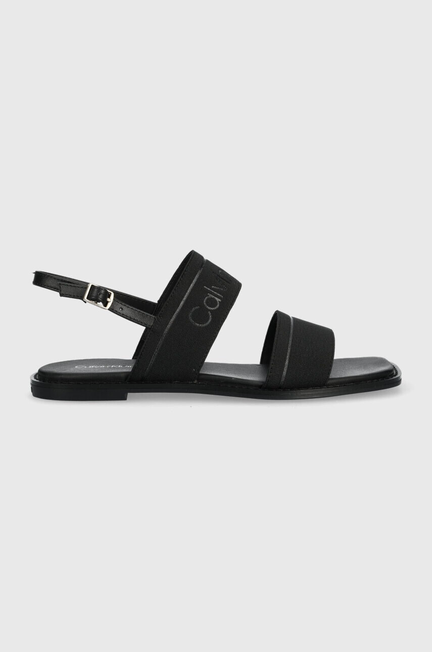Calvin Klein Сандали SQUARED SANDAL HE в черно HW0HW01496 - Pepit.bg
