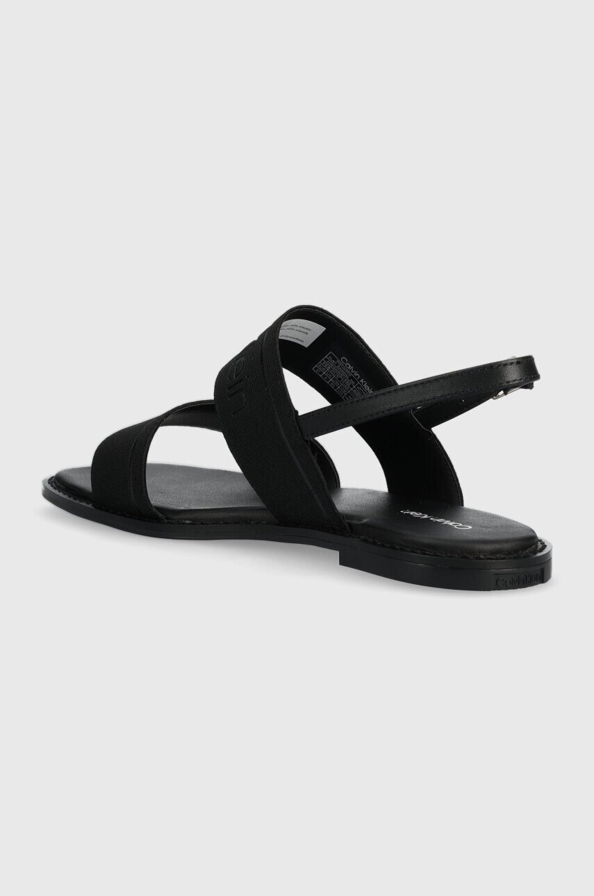 Calvin Klein Сандали SQUARED SANDAL HE в черно HW0HW01496 - Pepit.bg